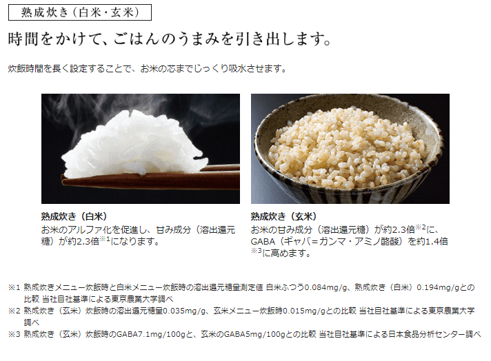 炎舞炊き Wおどり炊き 比較