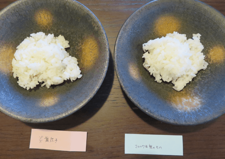 高級炊飯器炎舞炊きvs安い炊飯器。15時間保温
