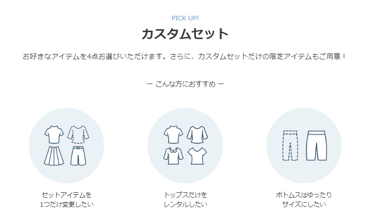 エディクロのカスタムセット